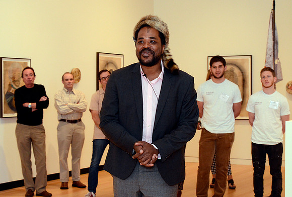 Frohawk Two Feathers Exhibit at The Wellin Museum of Art at Hami