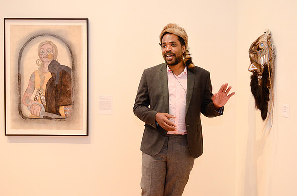 Frohawk Two Feathers Exhibit at The Wellin Museum of Art at Hami