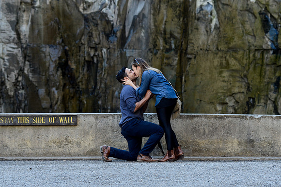 Joel & Dina Taughannock Falls Engagement