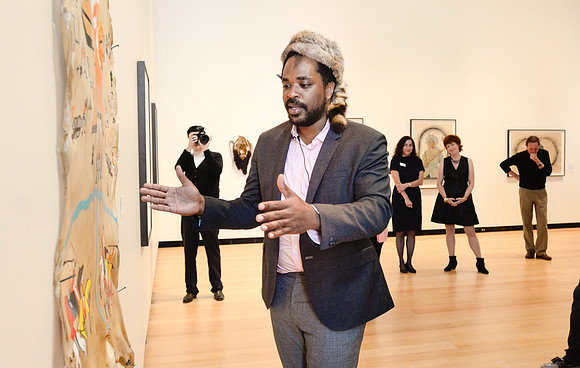Frohawk Two Feathers Exhibit at The Wellin Museum of Art at Hami