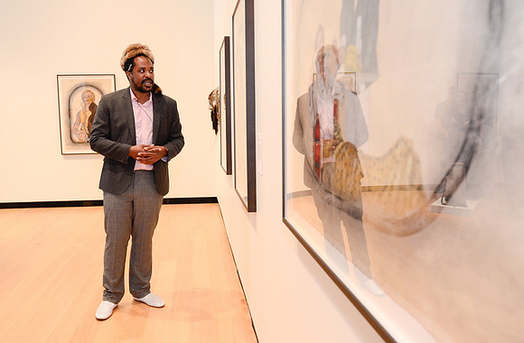 Frohawk Two Feathers Exhibit at The Wellin Museum of Art at Hami