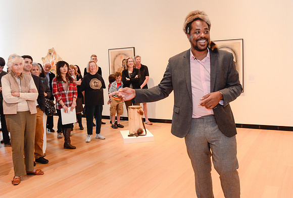 Frohawk Two Feathers Exhibit at The Wellin Museum of Art at Hami