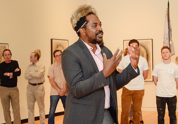Frohawk Two Feathers Exhibit at The Wellin Museum of Art at Hami