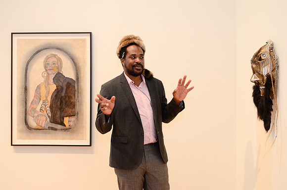 Frohawk Two Feathers Exhibit at The Wellin Museum of Art at Hami