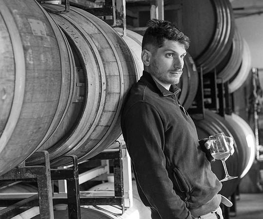 Ben Ricardi, wine maker for Osmote Wine, for Edible Finger Lakes