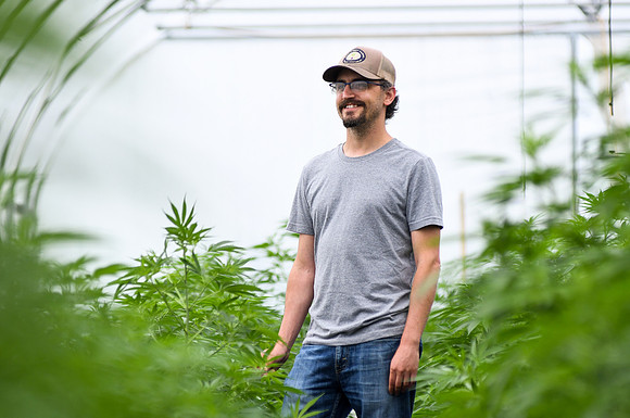 Allan Gandleman, owner of Main Street Farms, for The Wall Street Journal