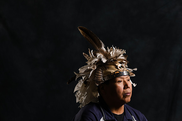 Lacrosse stick maker, Ron Patterson, for US Lacrosse Magazine