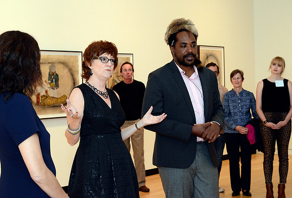 Frohawk Two Feathers Exhibit at The Wellin Museum of Art at Hami