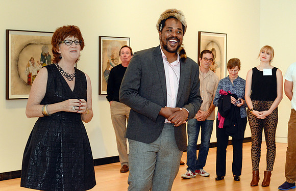 Frohawk Two Feathers Exhibit at The Wellin Museum of Art at Hami