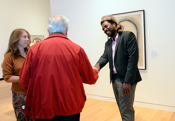Frohawk Two Feathers Exhibit at The Wellin Museum of Art at Hami