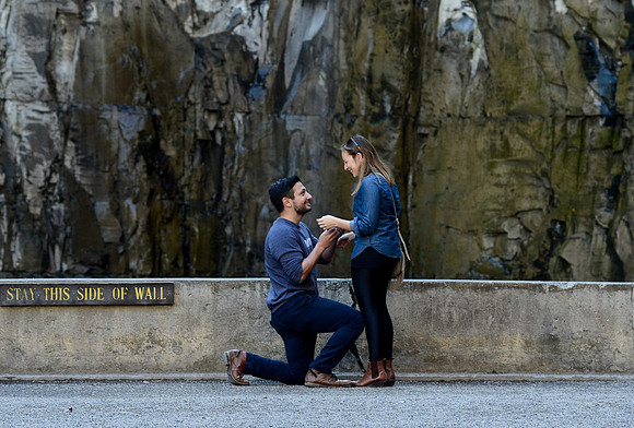 Joel & Dina Taughannock Falls Engagement