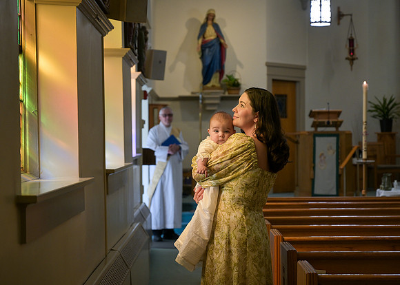 Jude Hamad Baptism