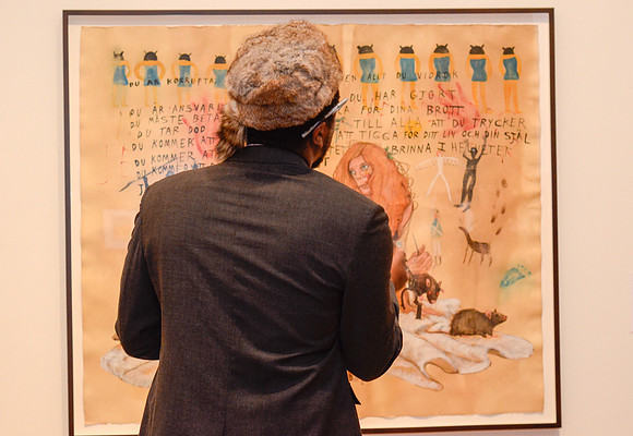Frohawk Two Feathers Exhibit at The Wellin Museum of Art at Hami