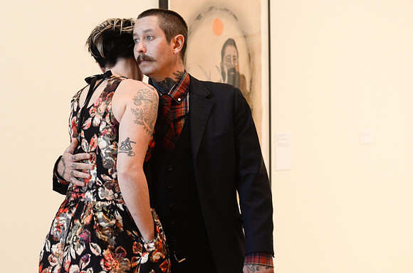 Frohawk Two Feathers Exhibit at The Wellin Museum of Art at Hami