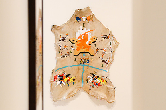 Frohawk Two Feathers Exhibit at The Wellin Museum of Art at Hami