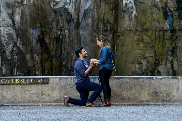 Joel & Dina Taughannock Falls Engagement