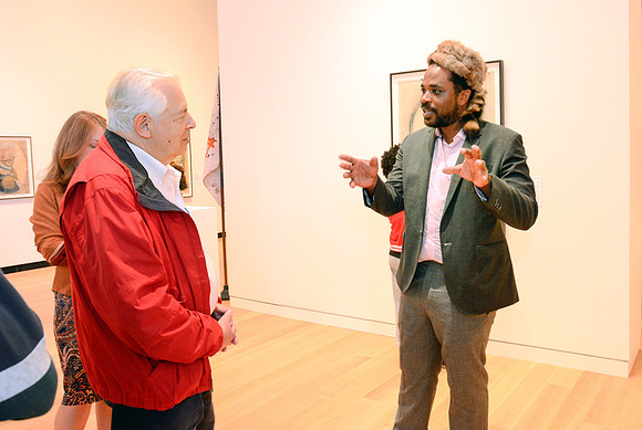 Frohawk Two Feathers Exhibit at The Wellin Museum of Art at Hami