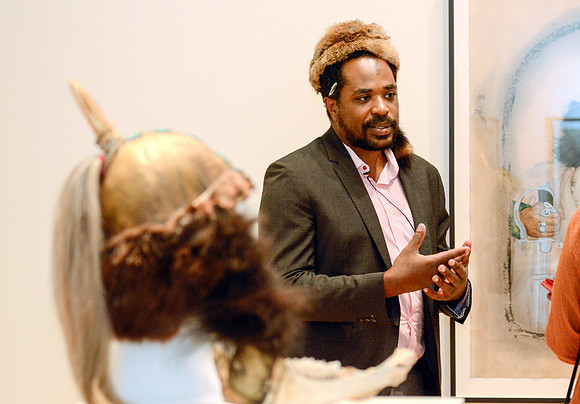 Frohawk Two Feathers Exhibit at The Wellin Museum of Art at Hami