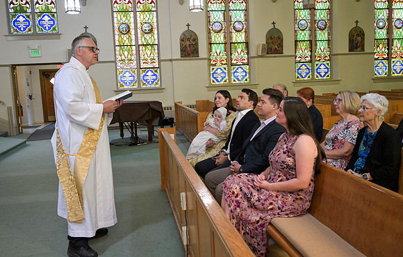 Jude Hamad Baptism