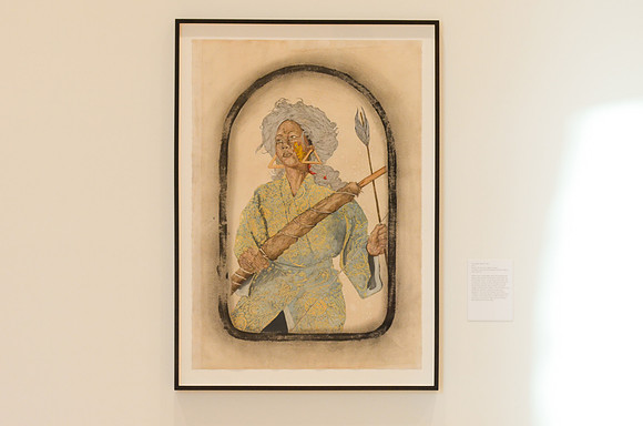 Frohawk Two Feathers Exhibit at The Wellin Museum of Art at Hami