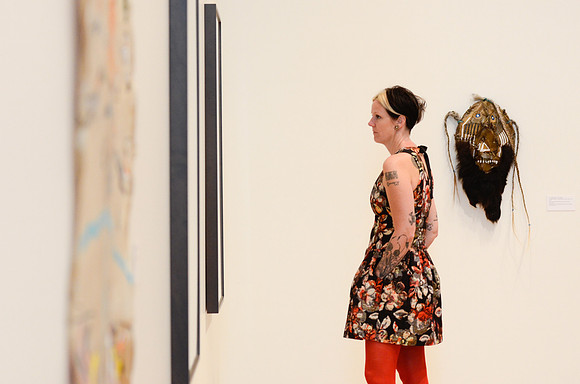 Frohawk Two Feathers Exhibit at The Wellin Museum of Art at Hami