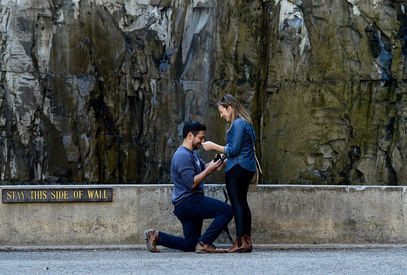 Joel & Dina Taughannock Falls Engagement