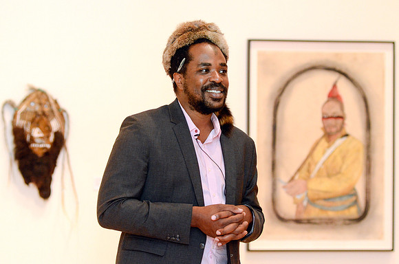 Frohawk Two Feathers Exhibit at The Wellin Museum of Art at Hami