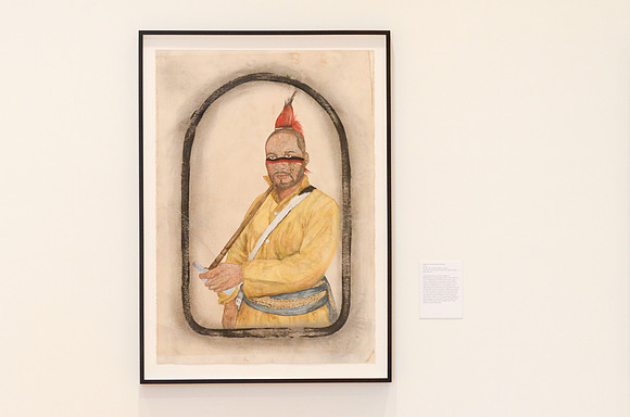 Frohawk Two Feathers Exhibit at The Wellin Museum of Art at Hami